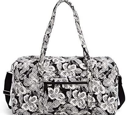Vera Bradley Women's Signature Cotton Lay Flat Travel Duffle Bag